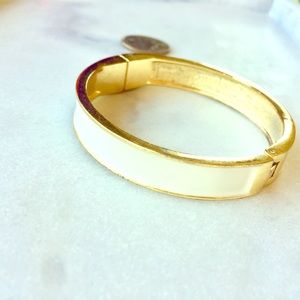Cream & Gold Bangle
